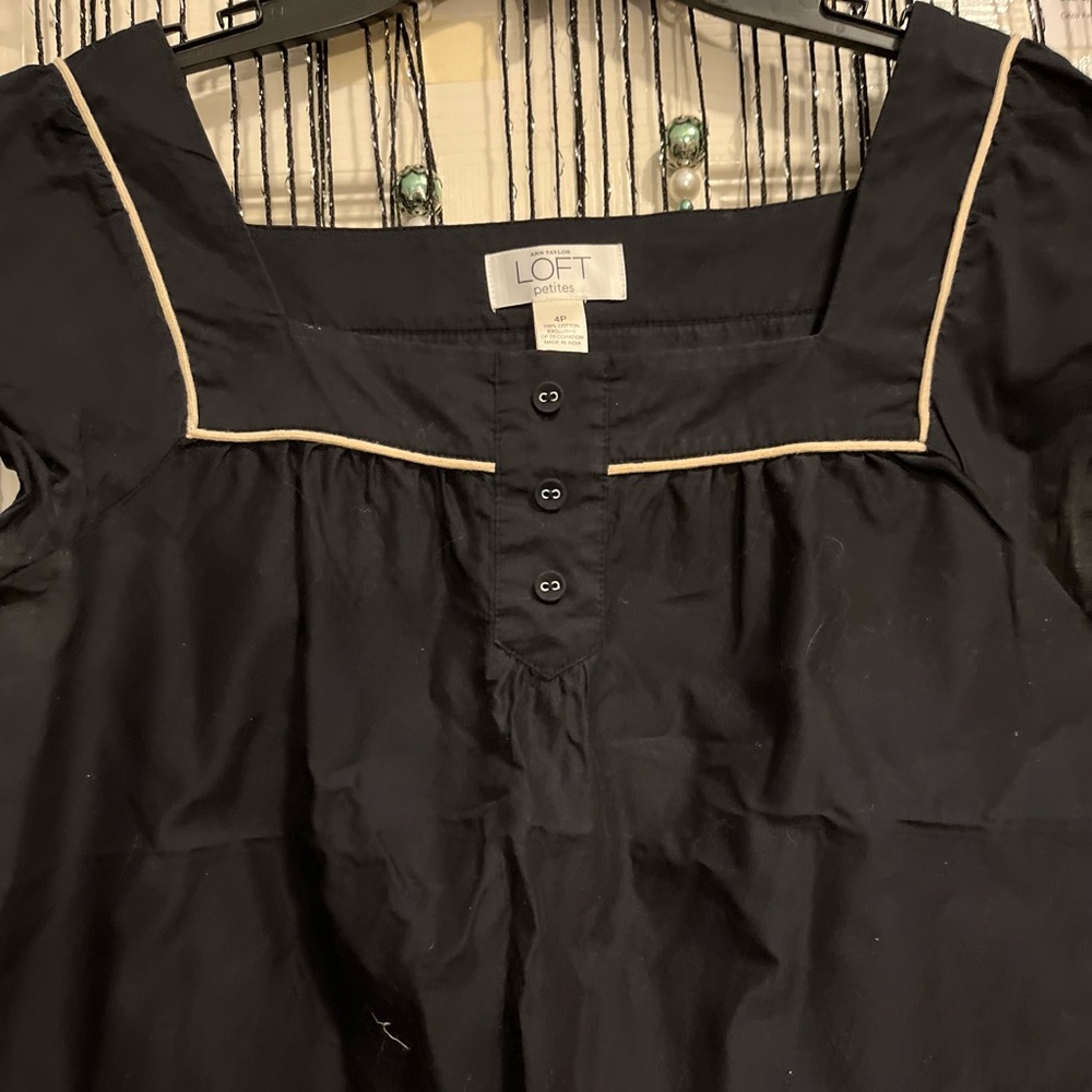 GOLD DETAILED SHIRT - Picture 3 of 4